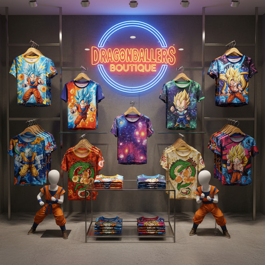 Boys Dragon Ball printed t-shirt