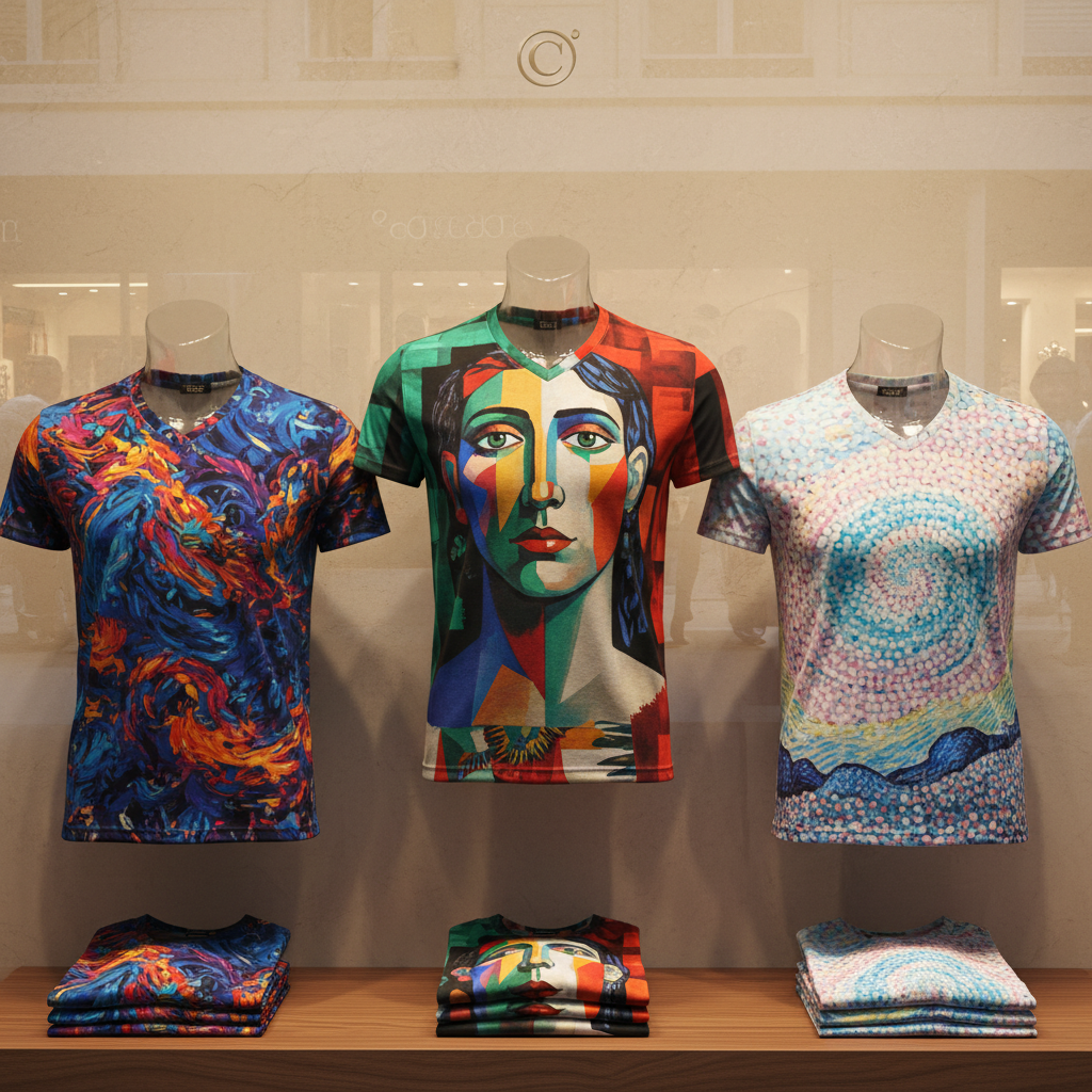 Custom printed t-shirt